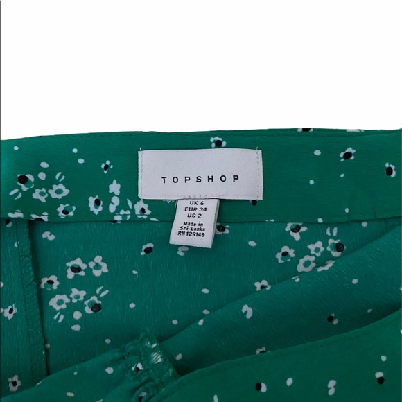 NEVER WORN Top Shop Green Crop Top - Picture 5 of 5